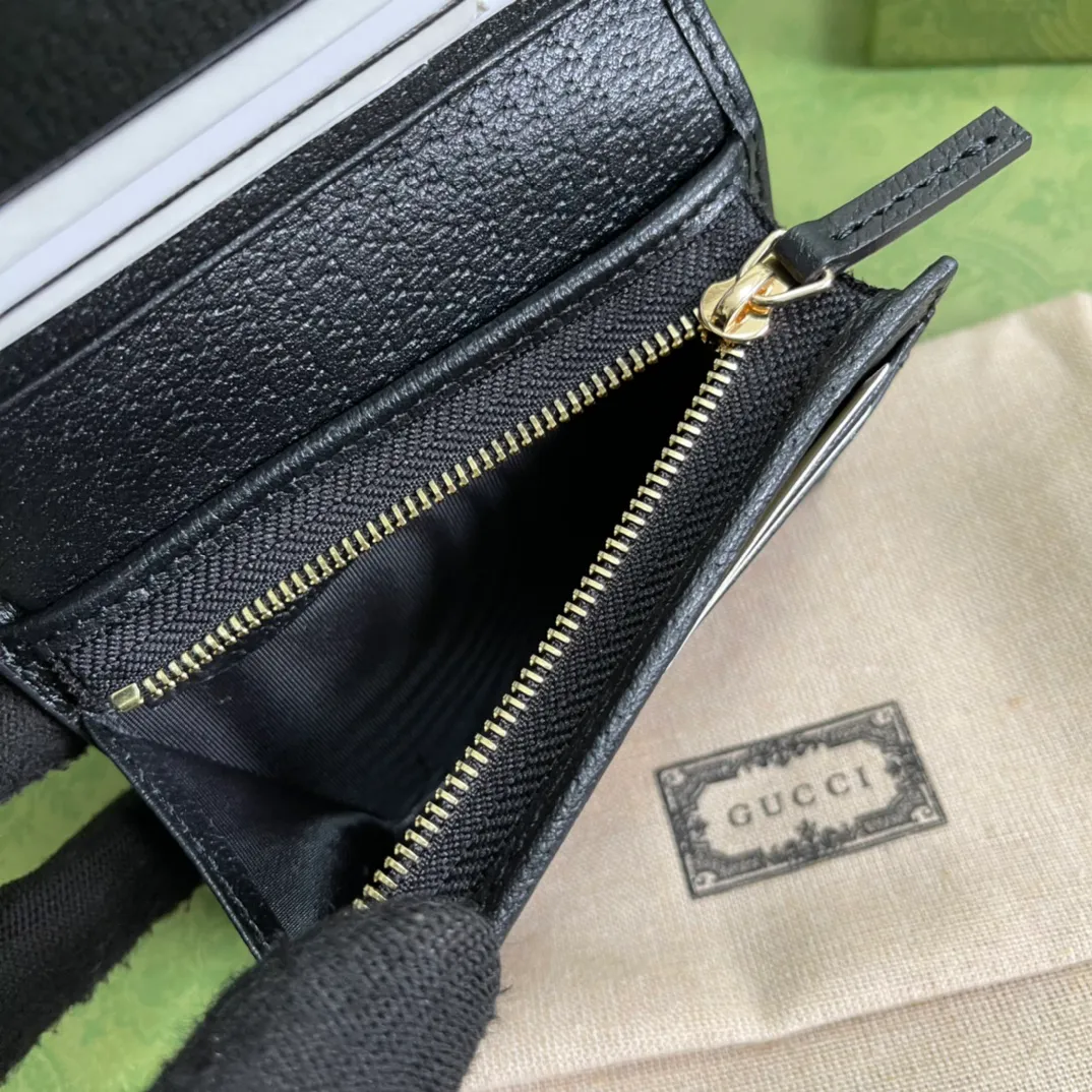 Leather card case wallet — image 4