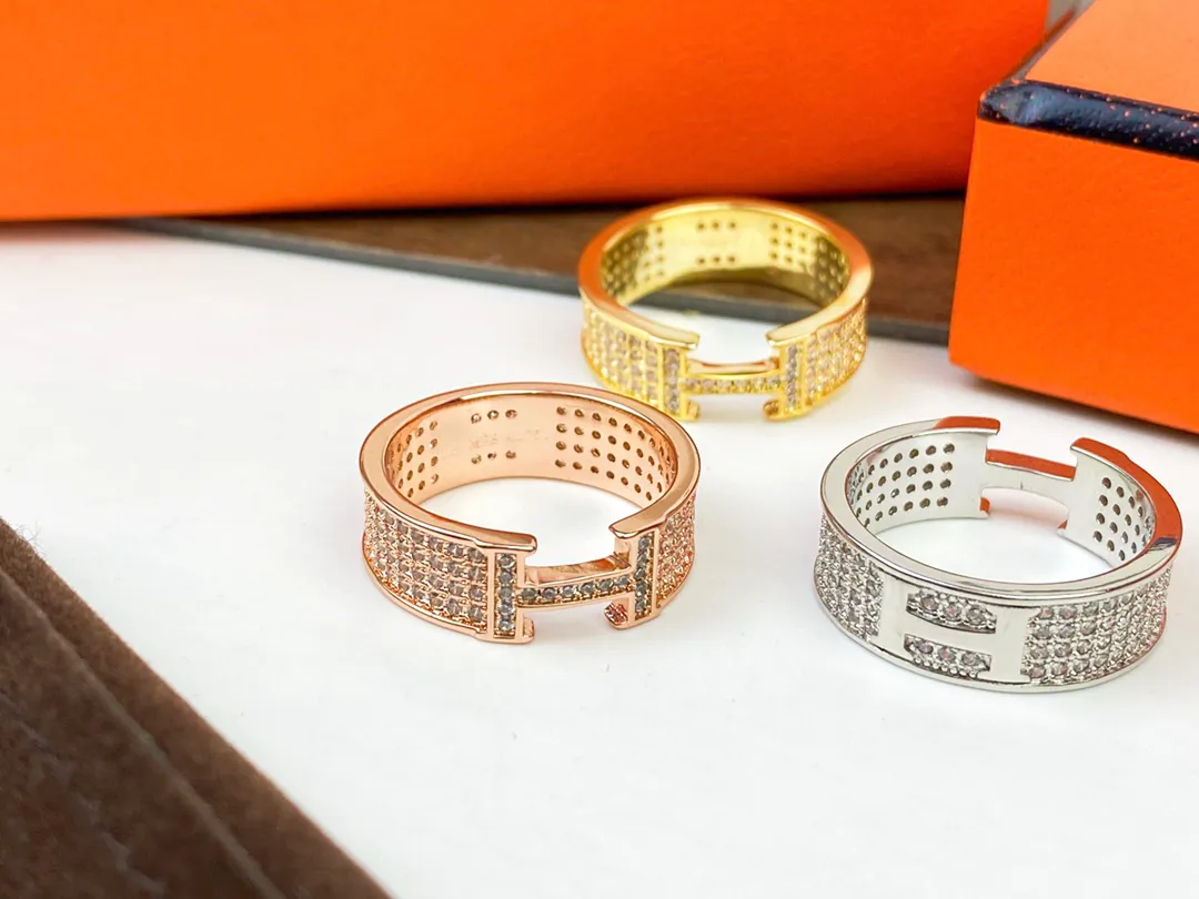 Hermes H Diamond Ring — image 6
