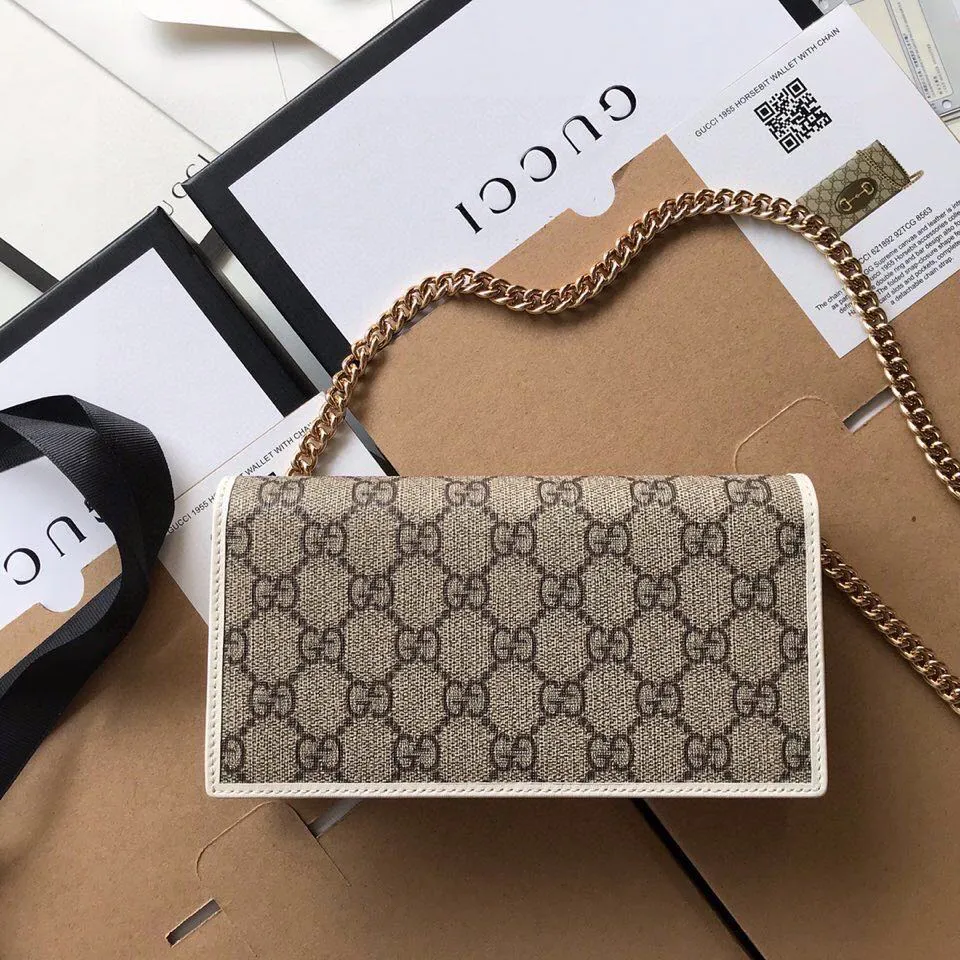 Gucci Horsebit 1955 wallet with chain — image 2