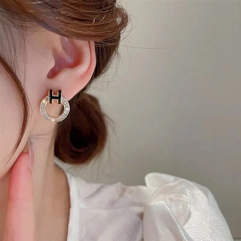 Hermes H Earrings — image 2