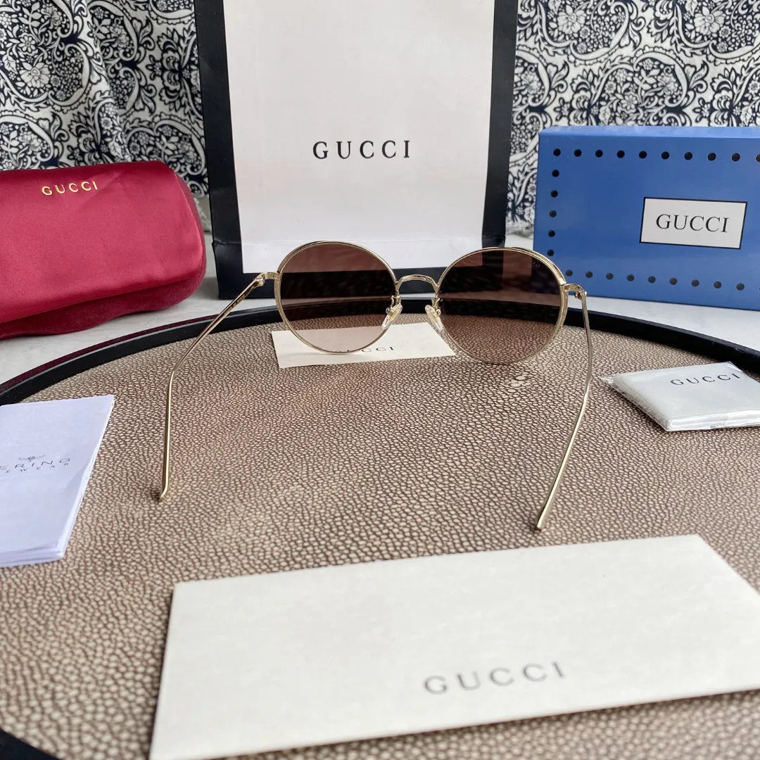 Chloé Eyewear engraved-logo round-frame sunglasses — image 8