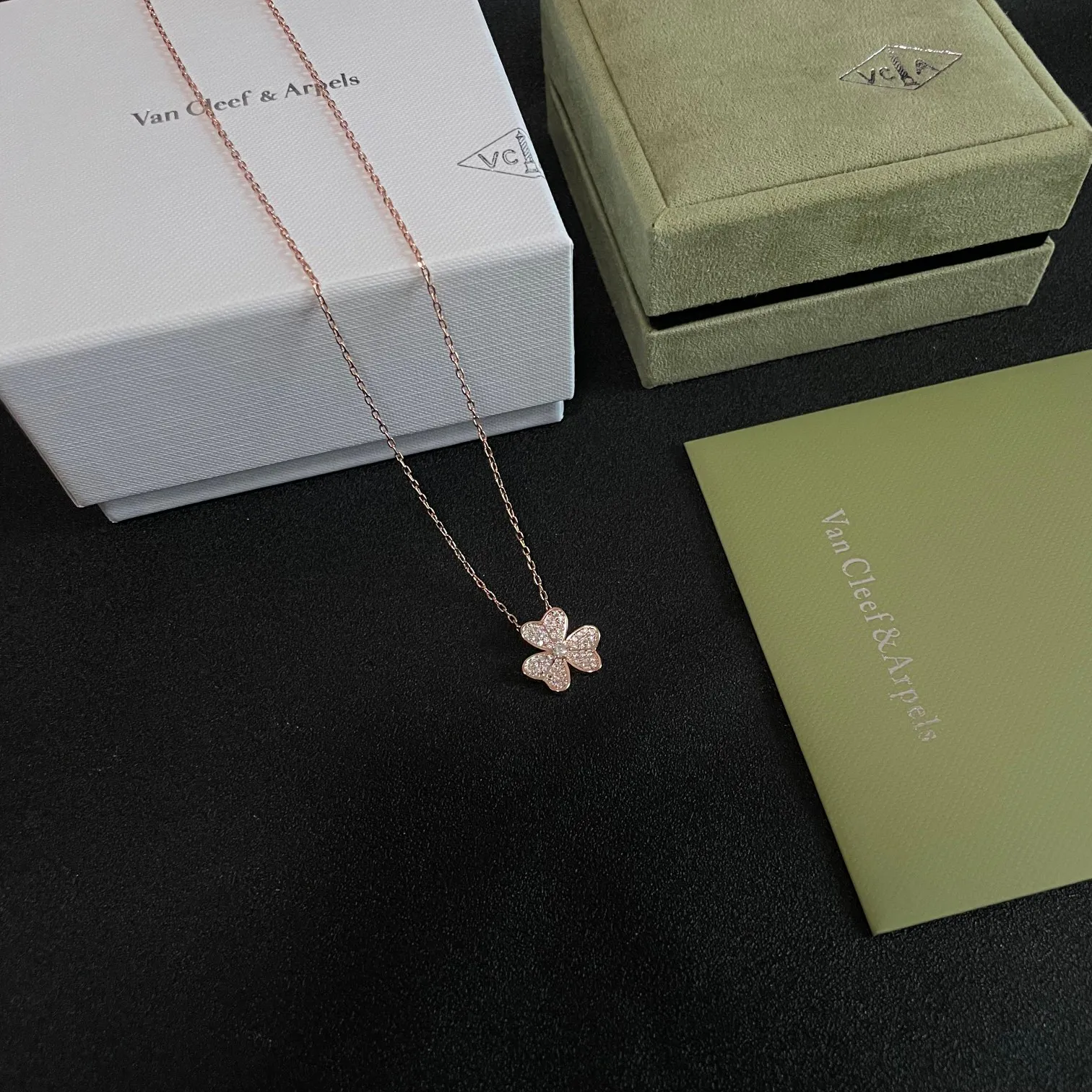 Van Cleef Vintage Alhambra Necklace — image 6