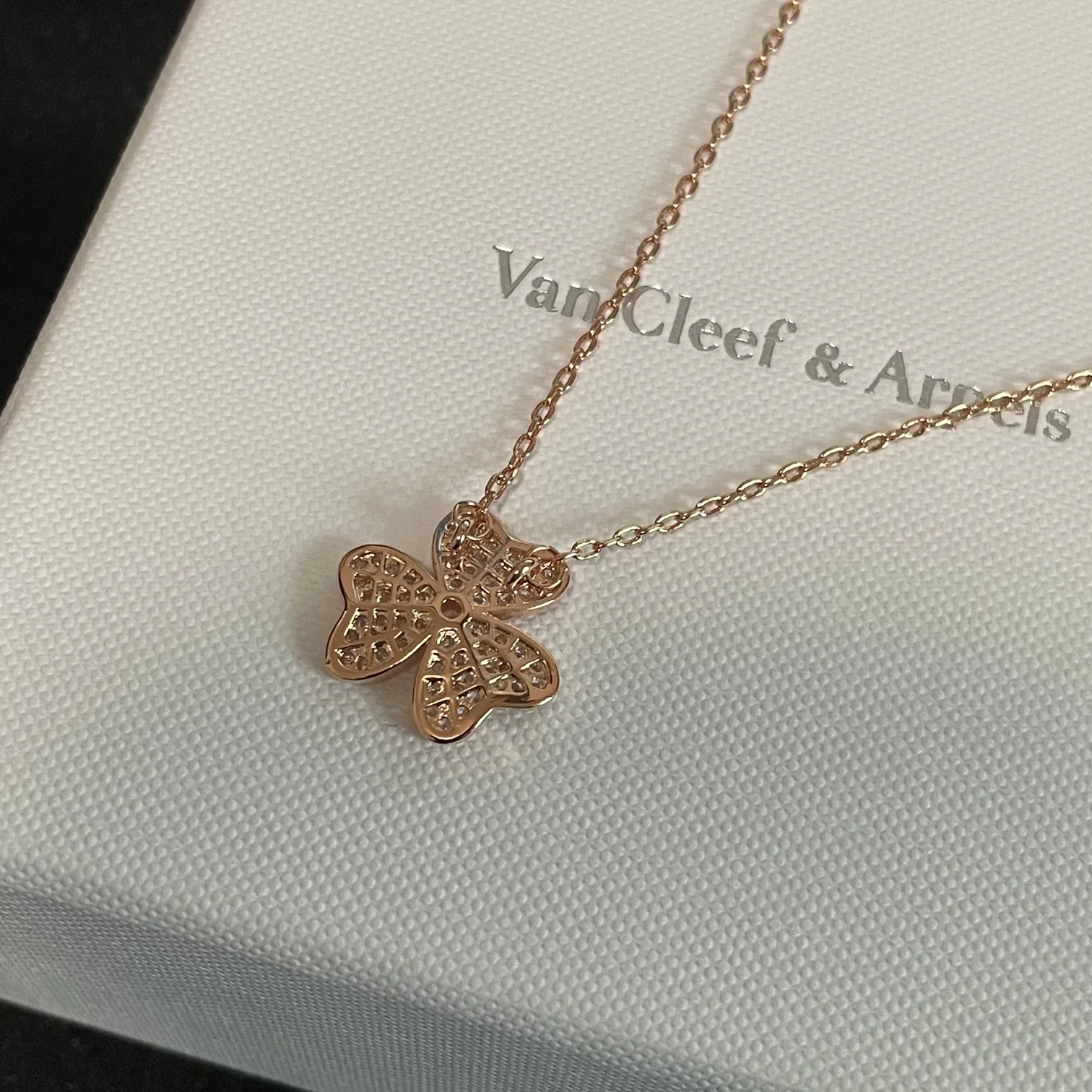 Van Cleef Vintage Alhambra Necklace — image 8