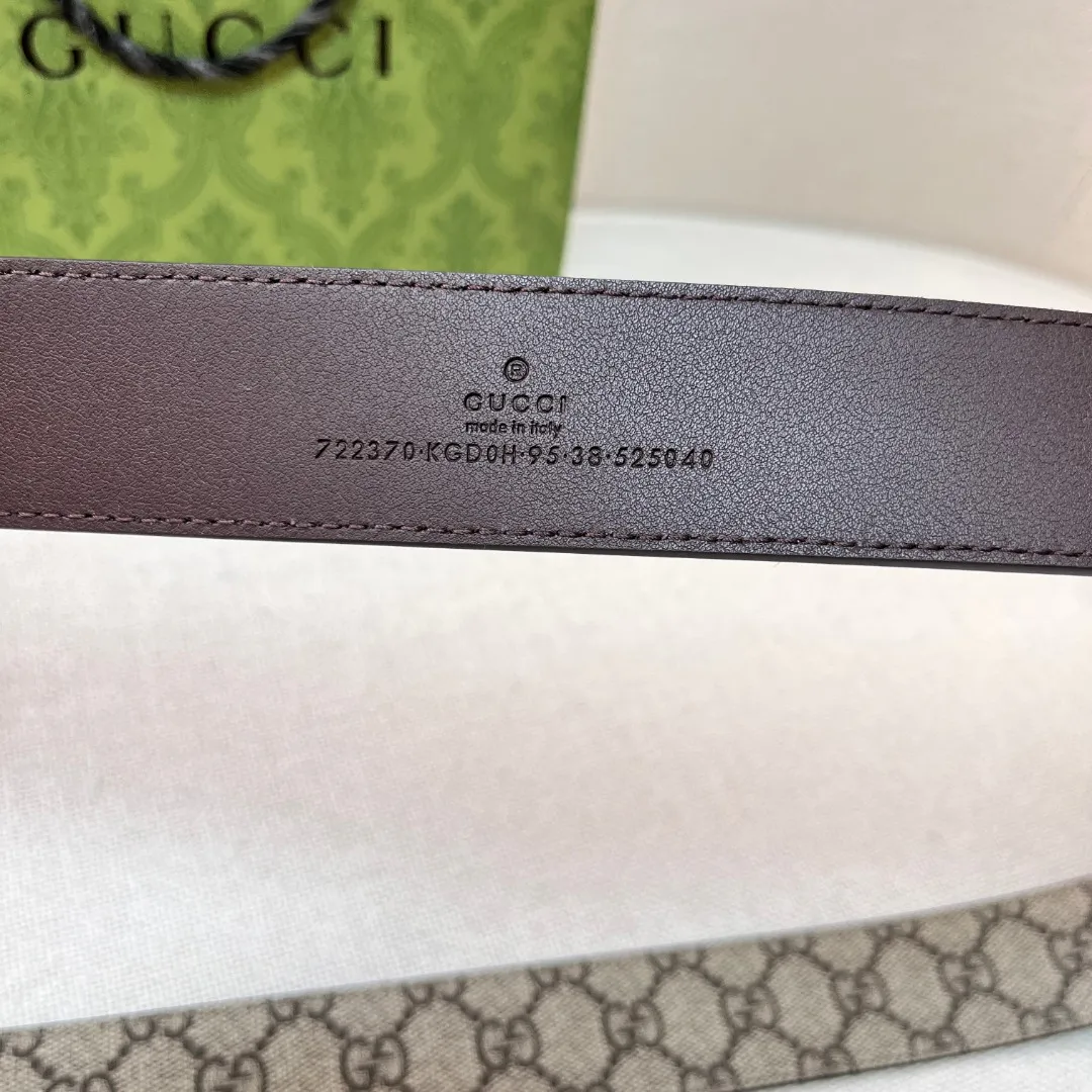 GG belt with silver buckle — image 4