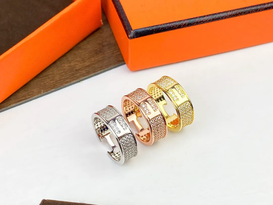 Hermes H Diamond Ring — image 9