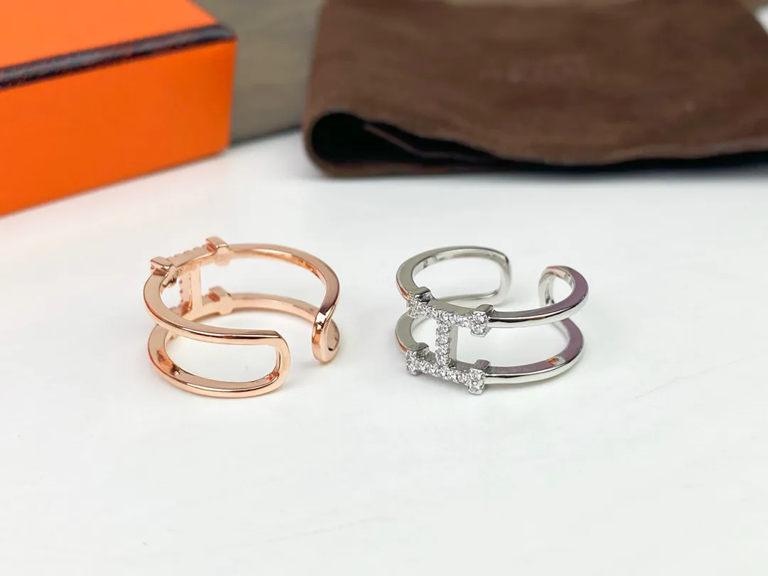 Hermes H Diamond Ring — image 9
