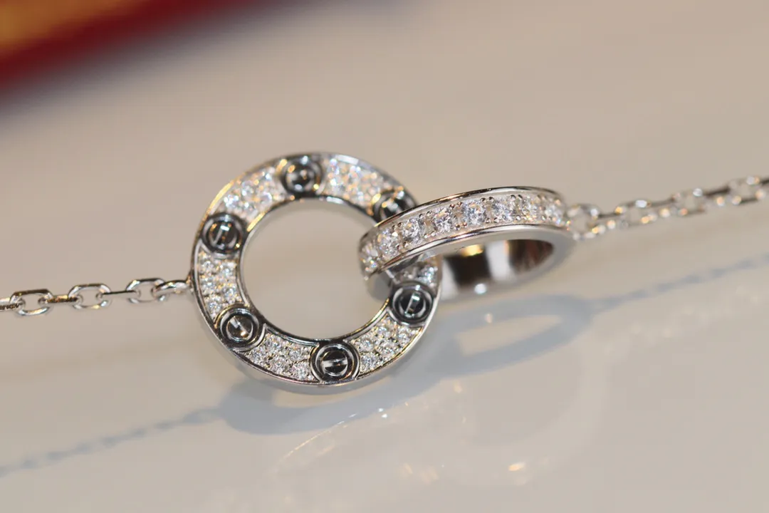 Cartier Love Diamond-Paved Necklace — image 6