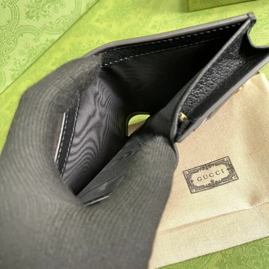 Leather card case wallet — image 3