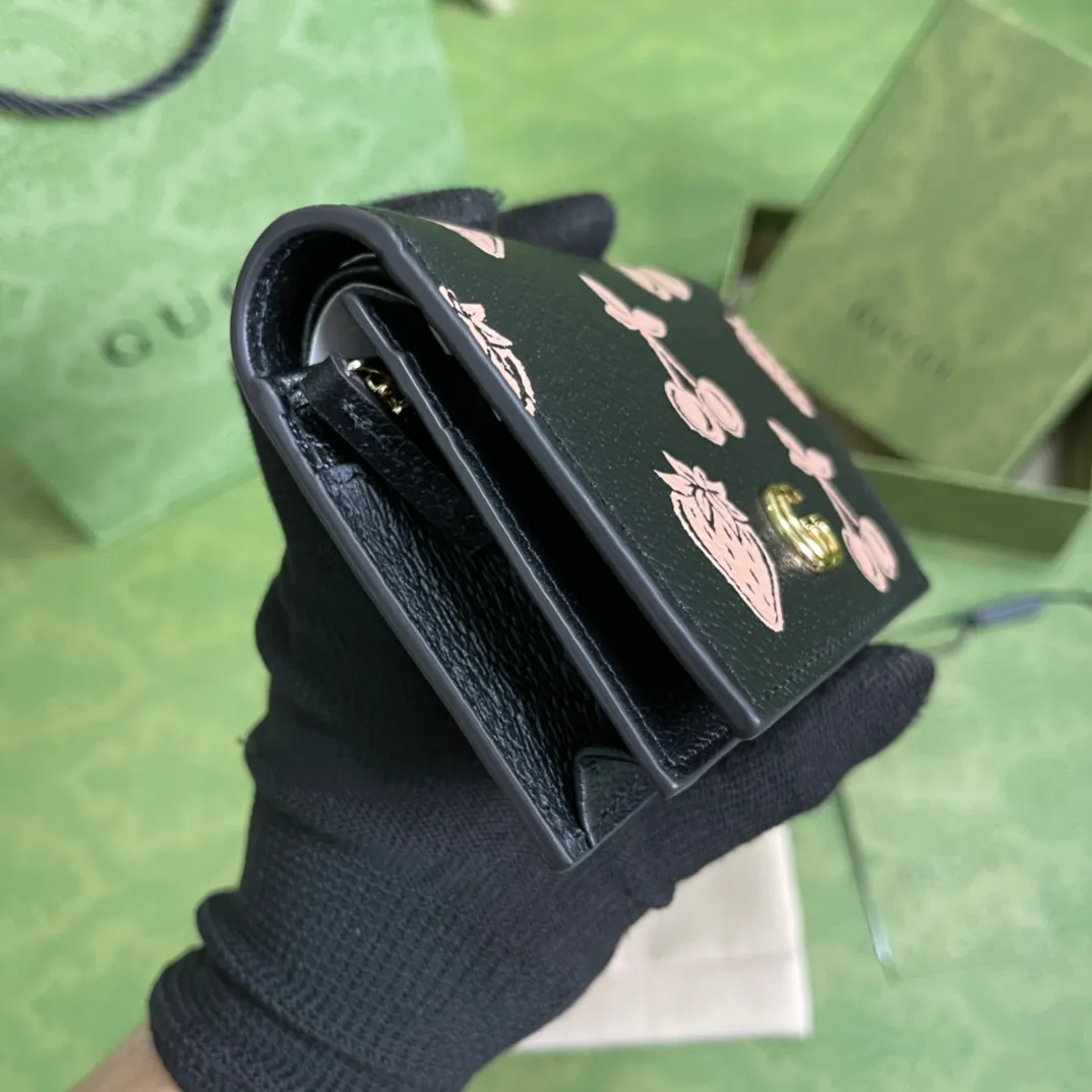 Leather card case wallet — image 8