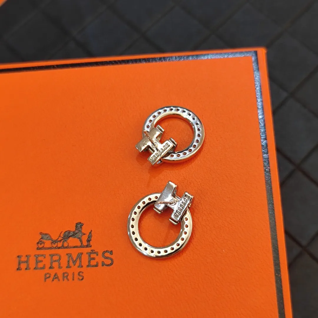 Hermes H Earrings — image 5