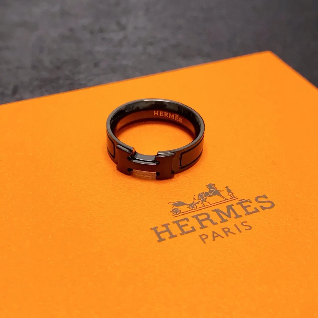 Hermes H Ring Black Warrior — image 4