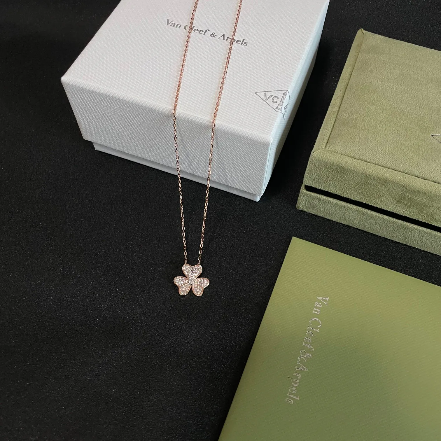 Van Cleef Vintage Alhambra Necklace — image 5