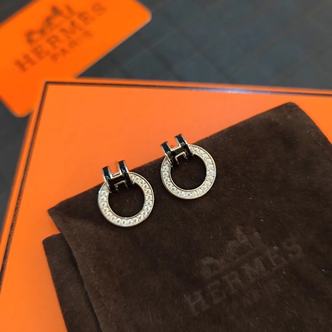 Hermes H Earrings — image 4