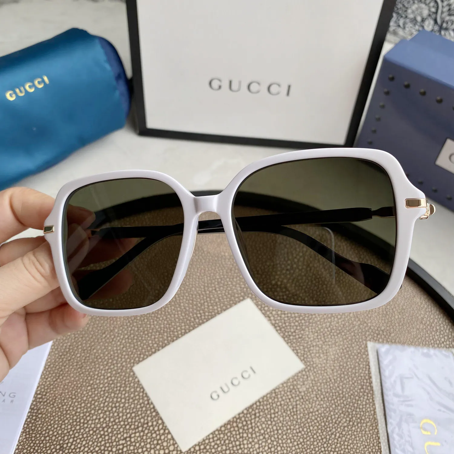 RECTANGULAR FRAME SUNGLASSES — image 7