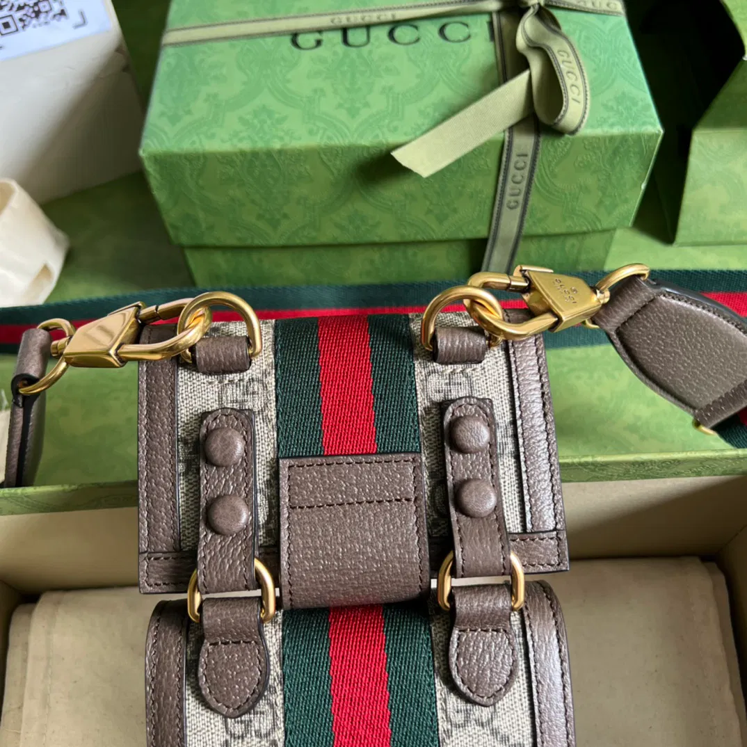 Ophidia mini bag and detachable wallet — image 7