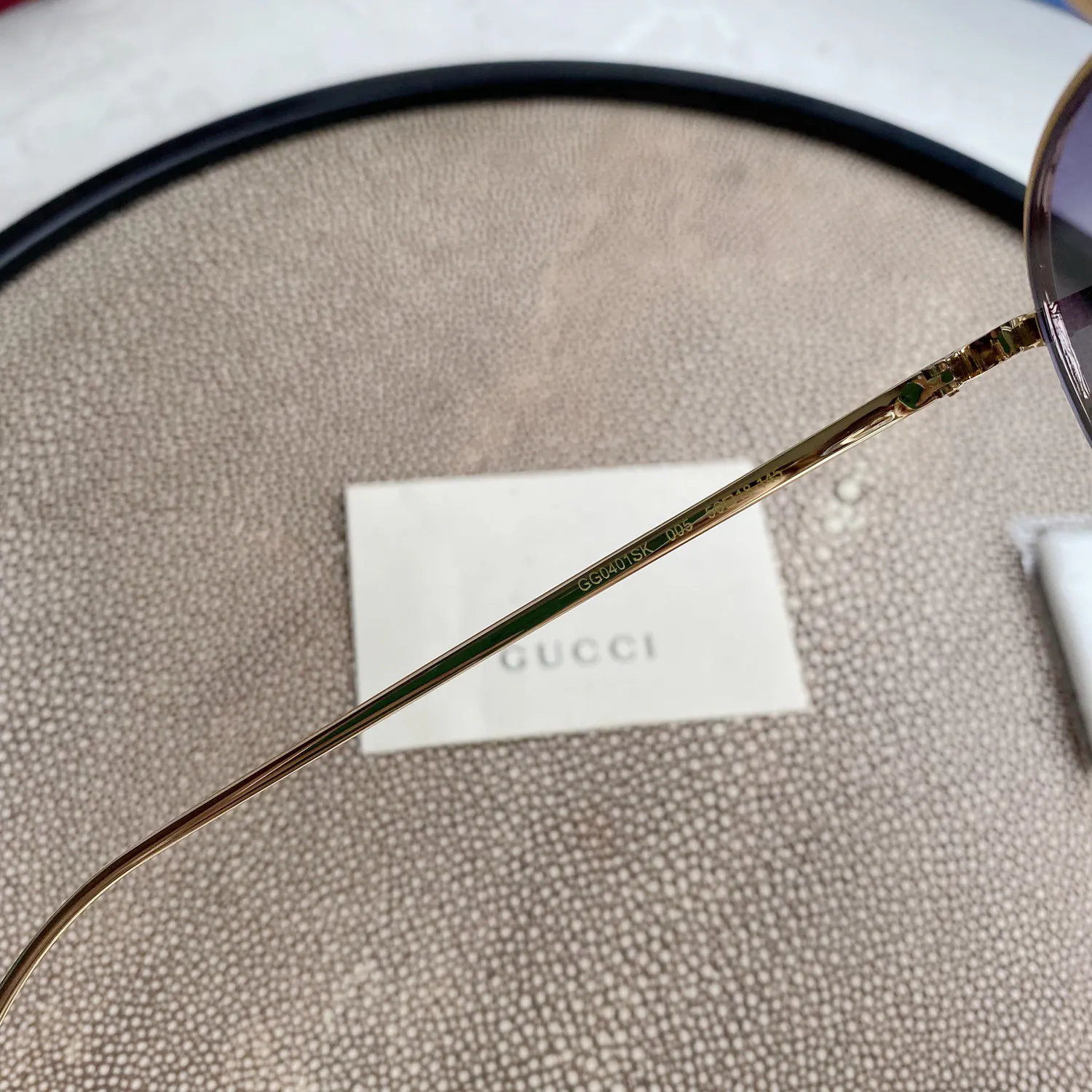 Chloé Eyewear engraved-logo round-frame sunglasses — image 3