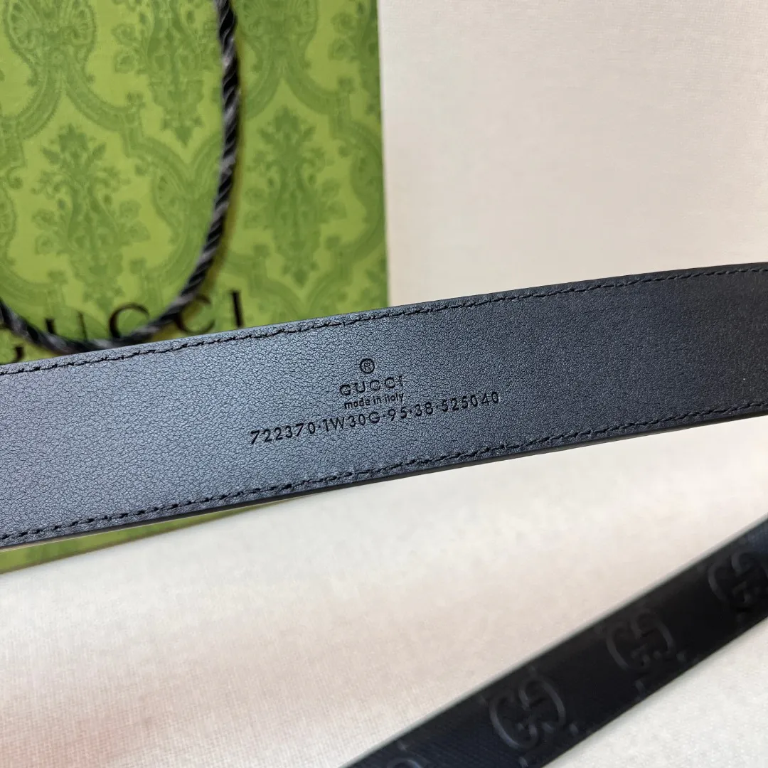 GG belt with silver buckle — image 4