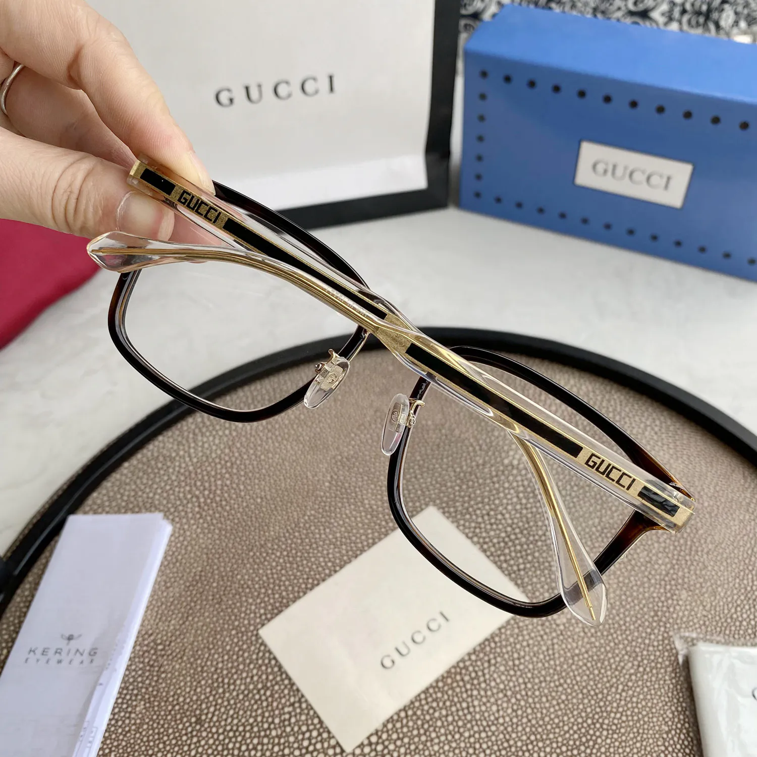 Gucci Eyewear square tinted sunglasses — image 6