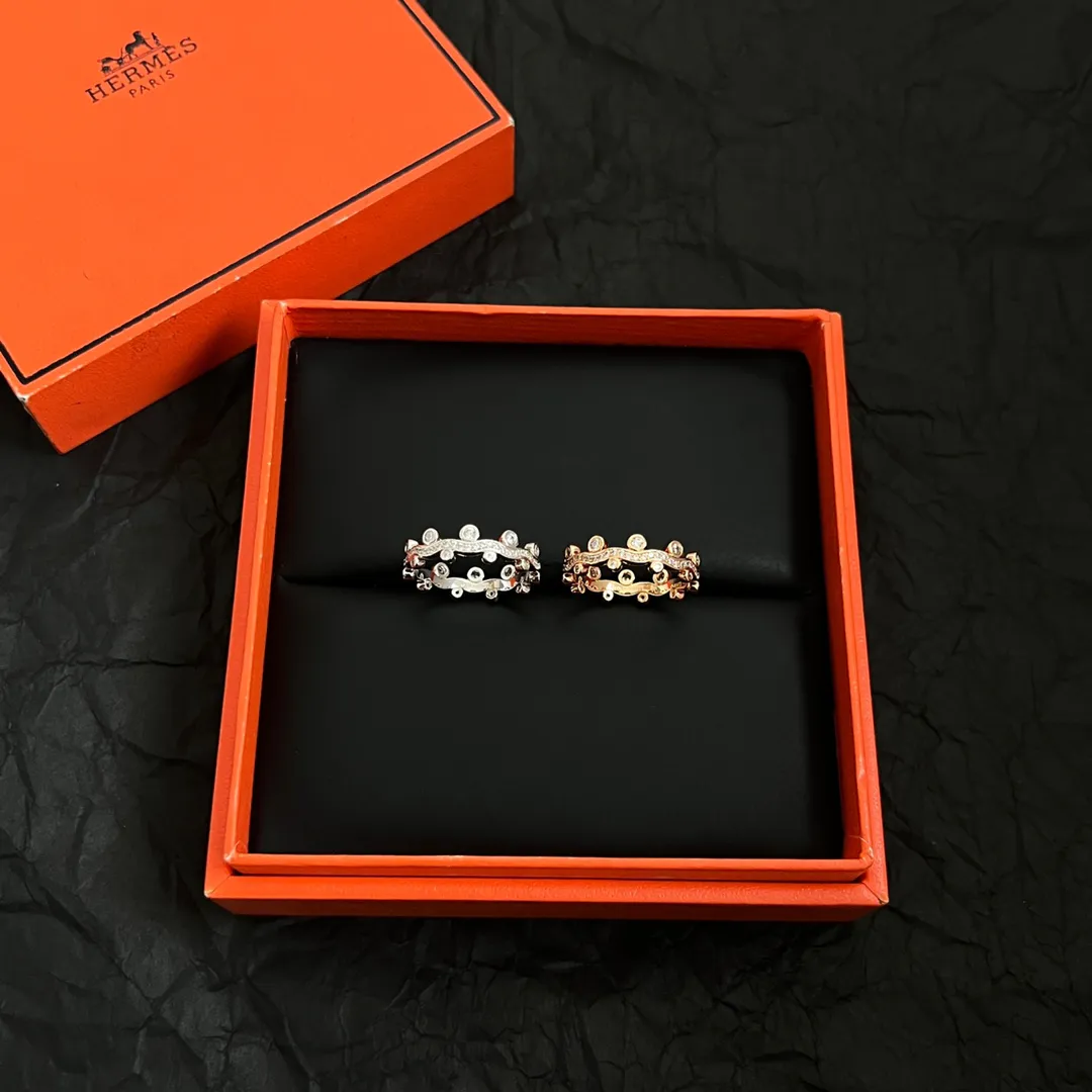 Hermes Reseau Lumiere Ring