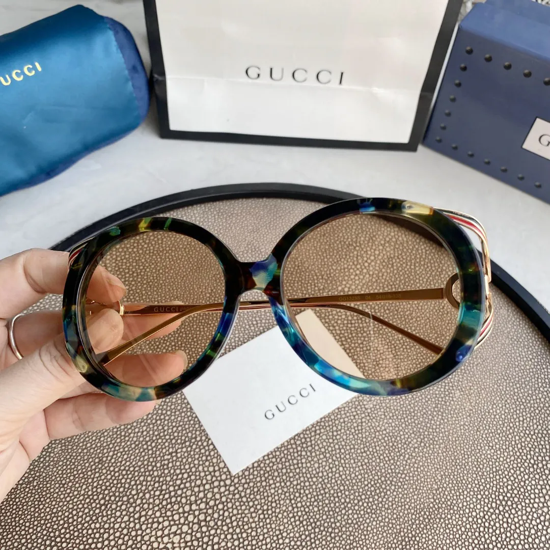 ROUND-FRAME INTERLOCKING G SUNGLASSES — image 7
