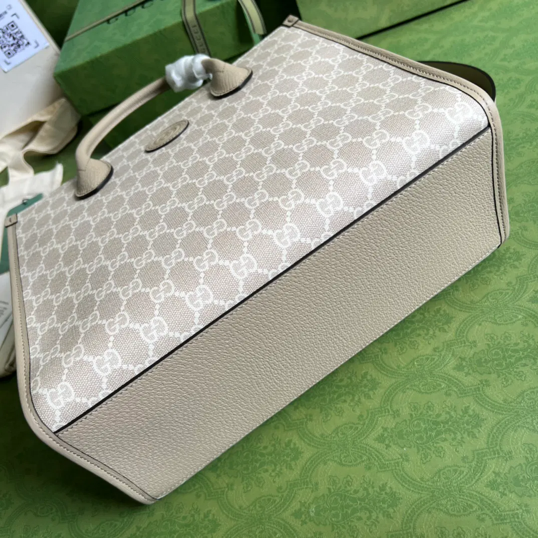 Small tote bag with Interlocking G — image 9