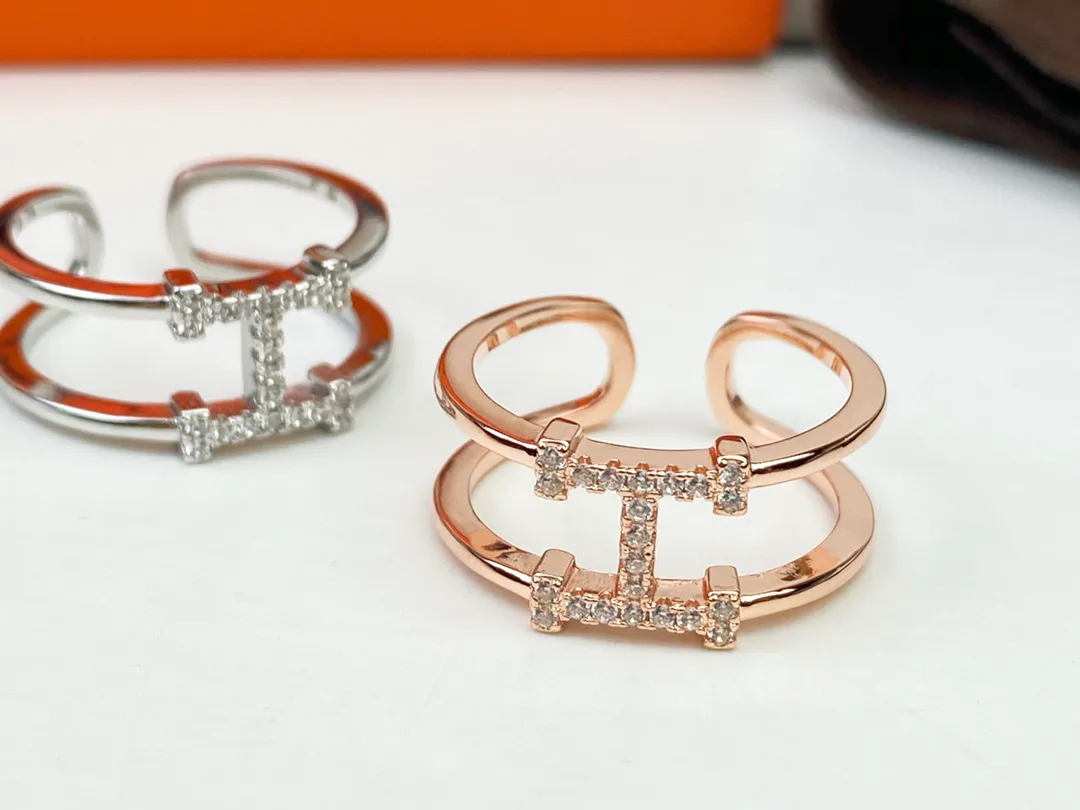 Hermes H Diamond Ring — image 2