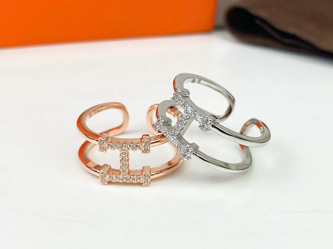 Hermes H Diamond Ring — image 5