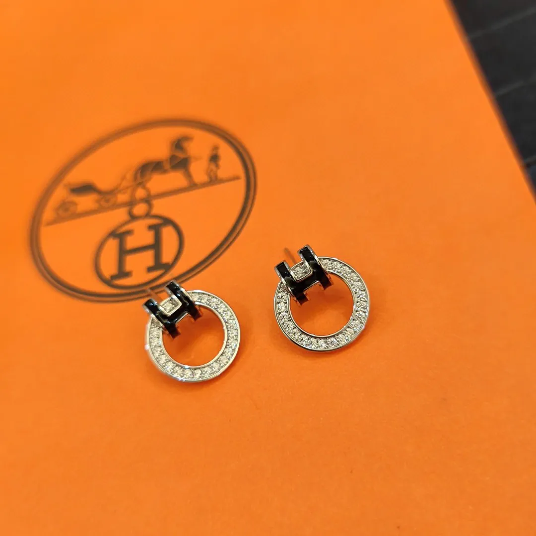 Hermes H Earrings — image 7