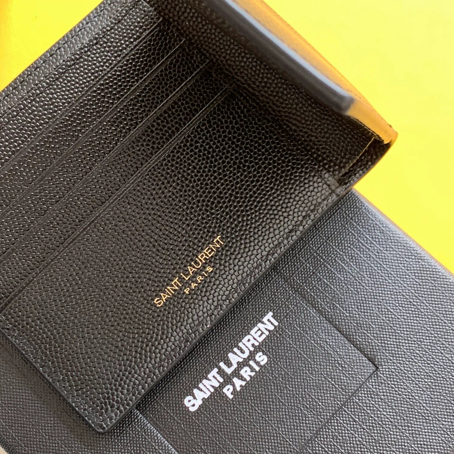 CASSANDRE EAST/WEST WALLET IN GRAIN DE POUDRE EMBOSSED LEATHER — image 7