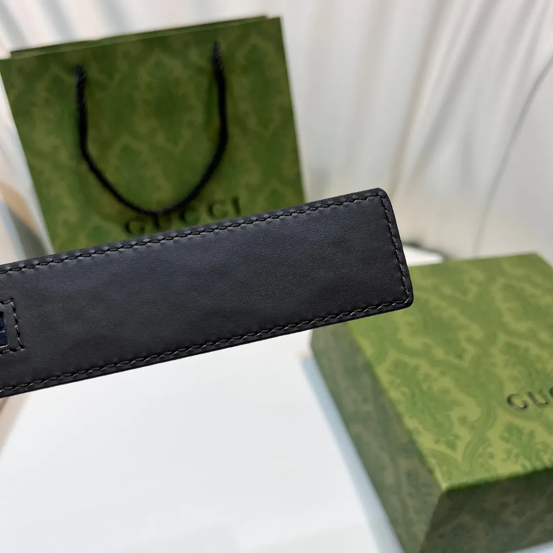Square G reversible leather belt — image 5