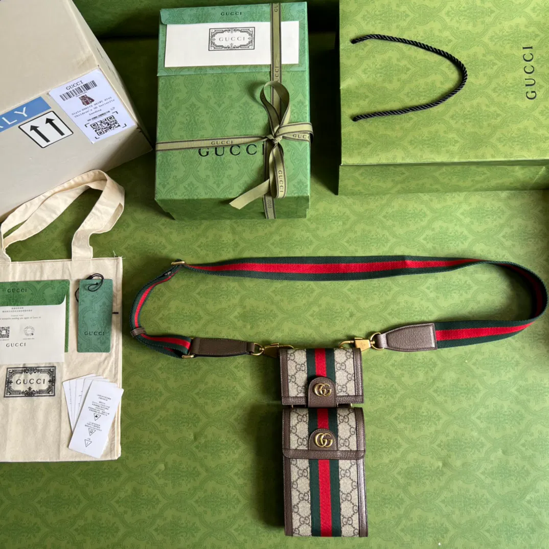 Ophidia mini bag and detachable wallet — image 3