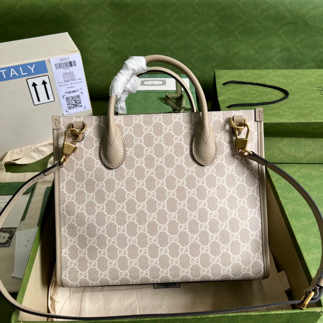 Small tote bag with Interlocking G — image 2