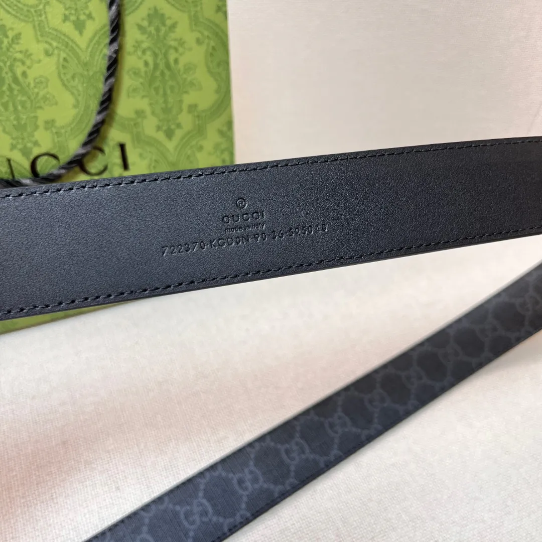 GG belt with silver buckle — image 4