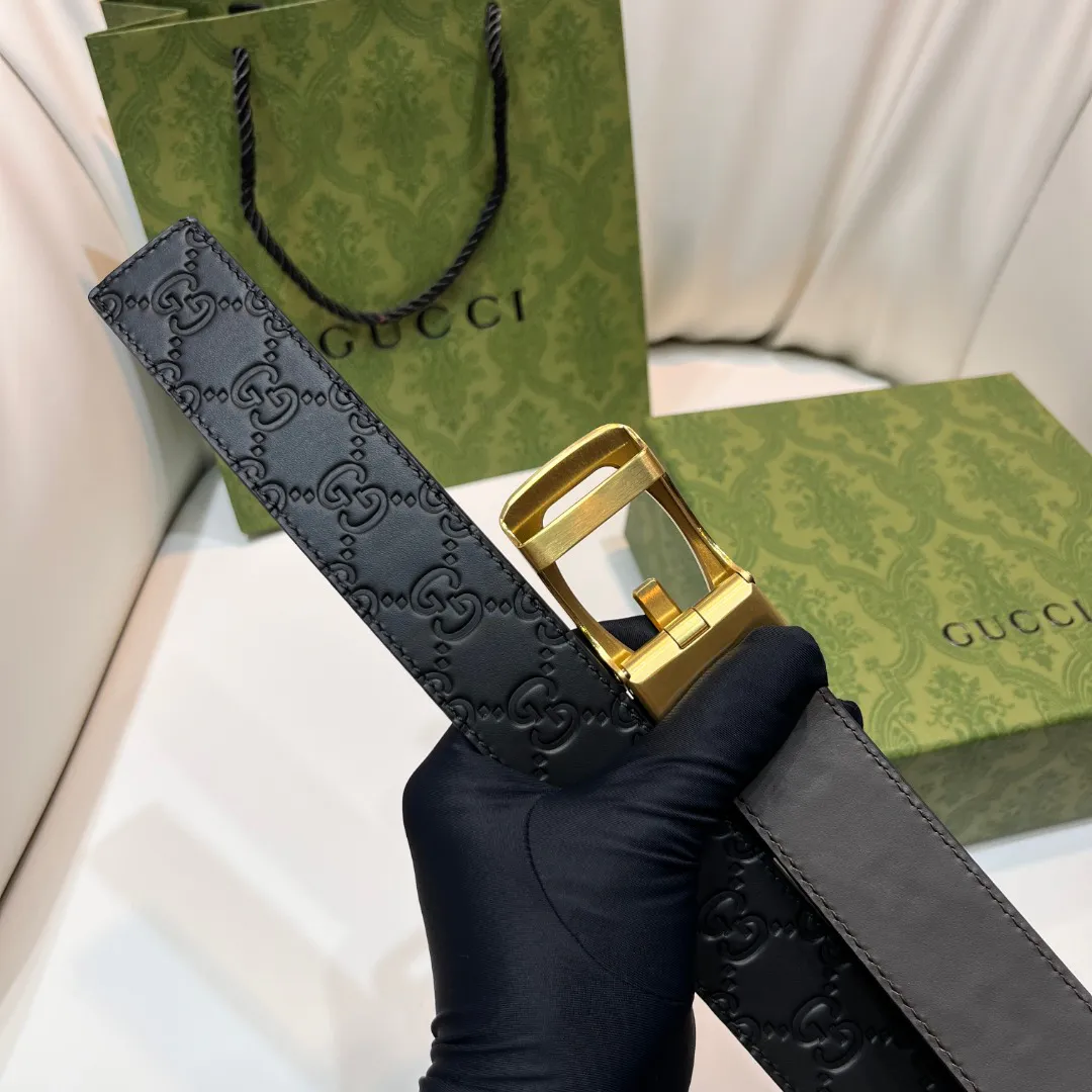Square G reversible leather belt — image 5