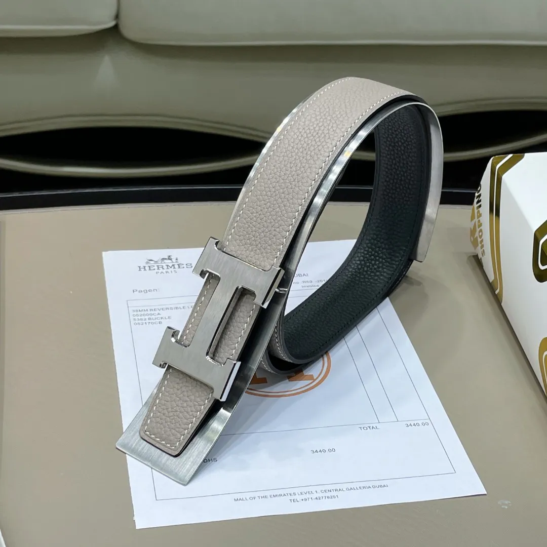 Hermès Cowhide Belt
