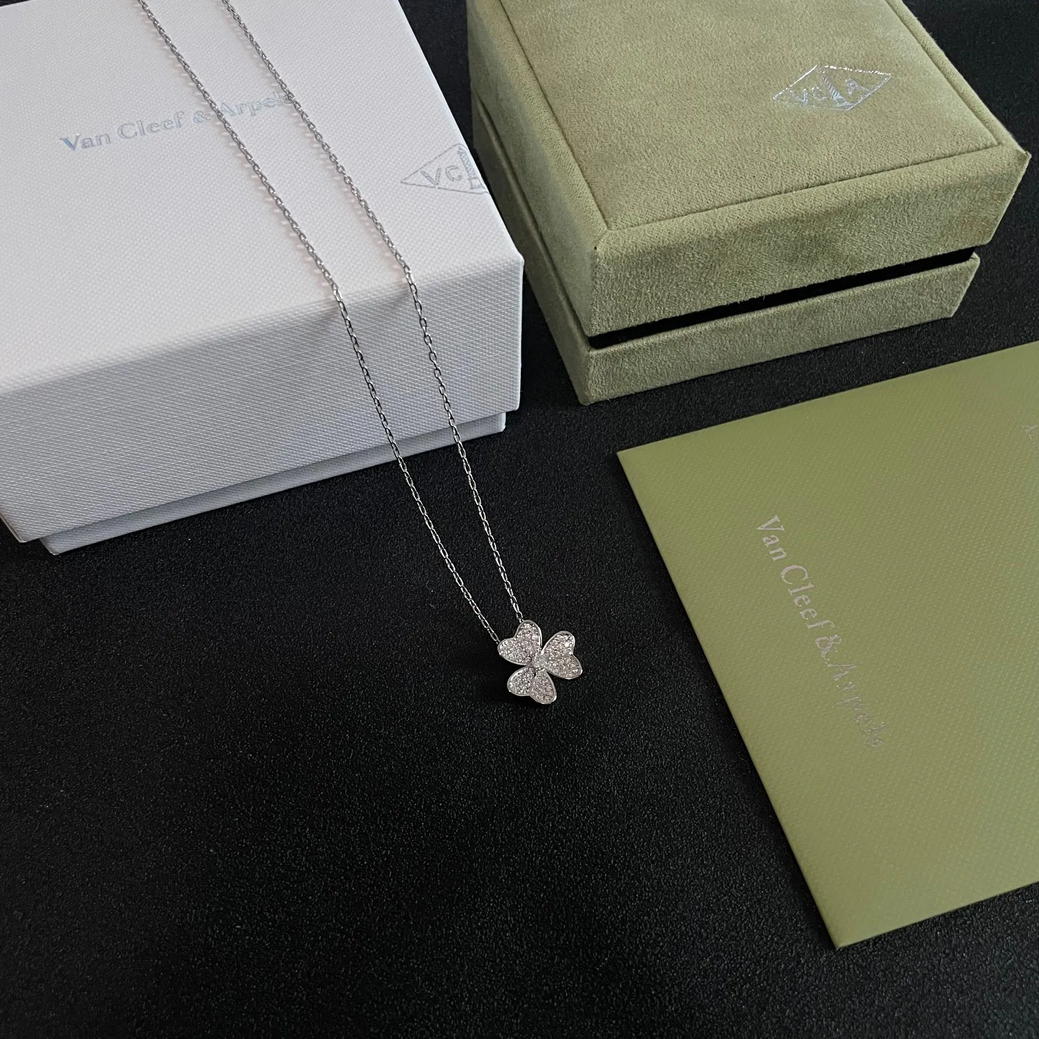 Van Cleef Vintage Alhambra Necklace — image 6