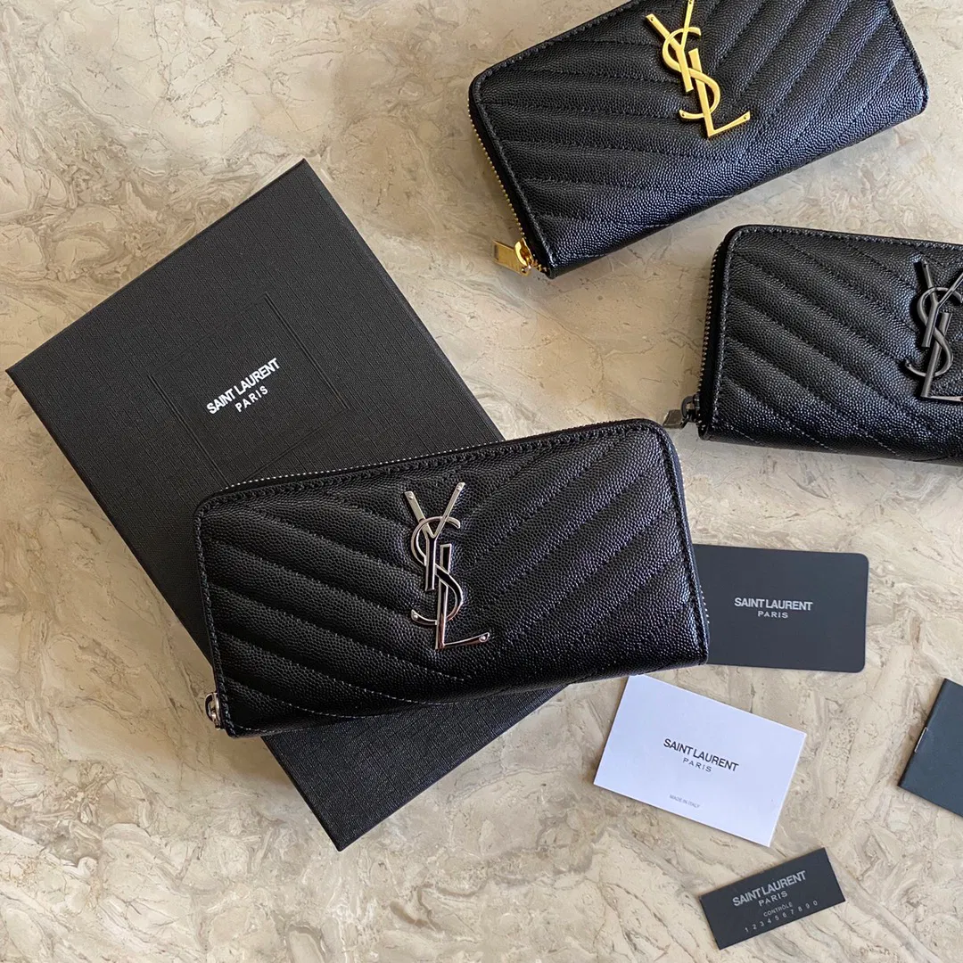 MONOGRAM CARD CASE IN GRAIN DE POUDRE EMBOSSED LEATHER — image 3