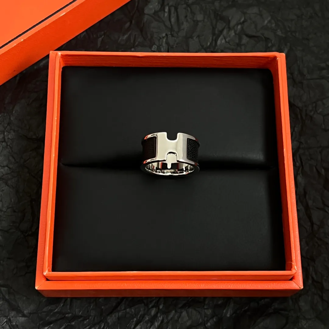 Hermes Reversible Leather Strap Ring — image 2