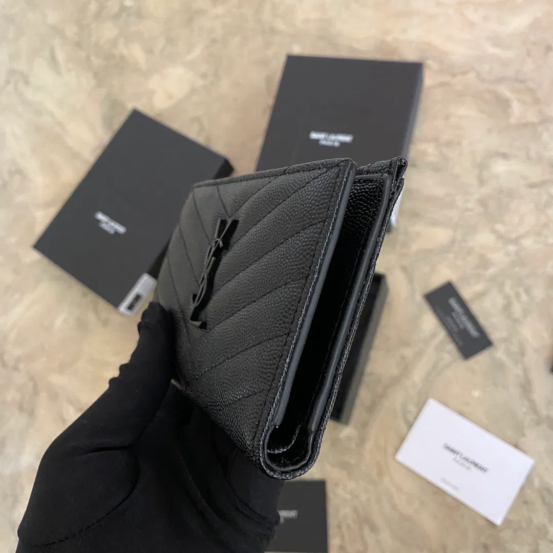 MONOGRAM ZIPPERED TWO-PART WALLET IN GRAIN DE POUDRE EMBOSSED LEATHER — image 3