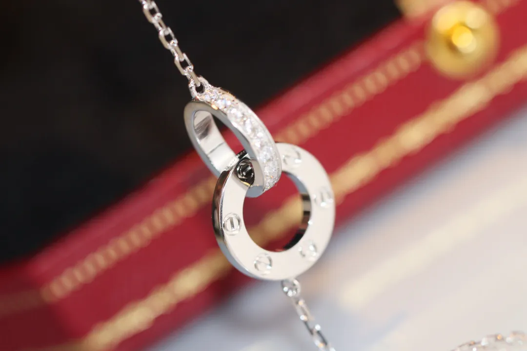 Cartier Love Diamond-Paved Necklace — image 4