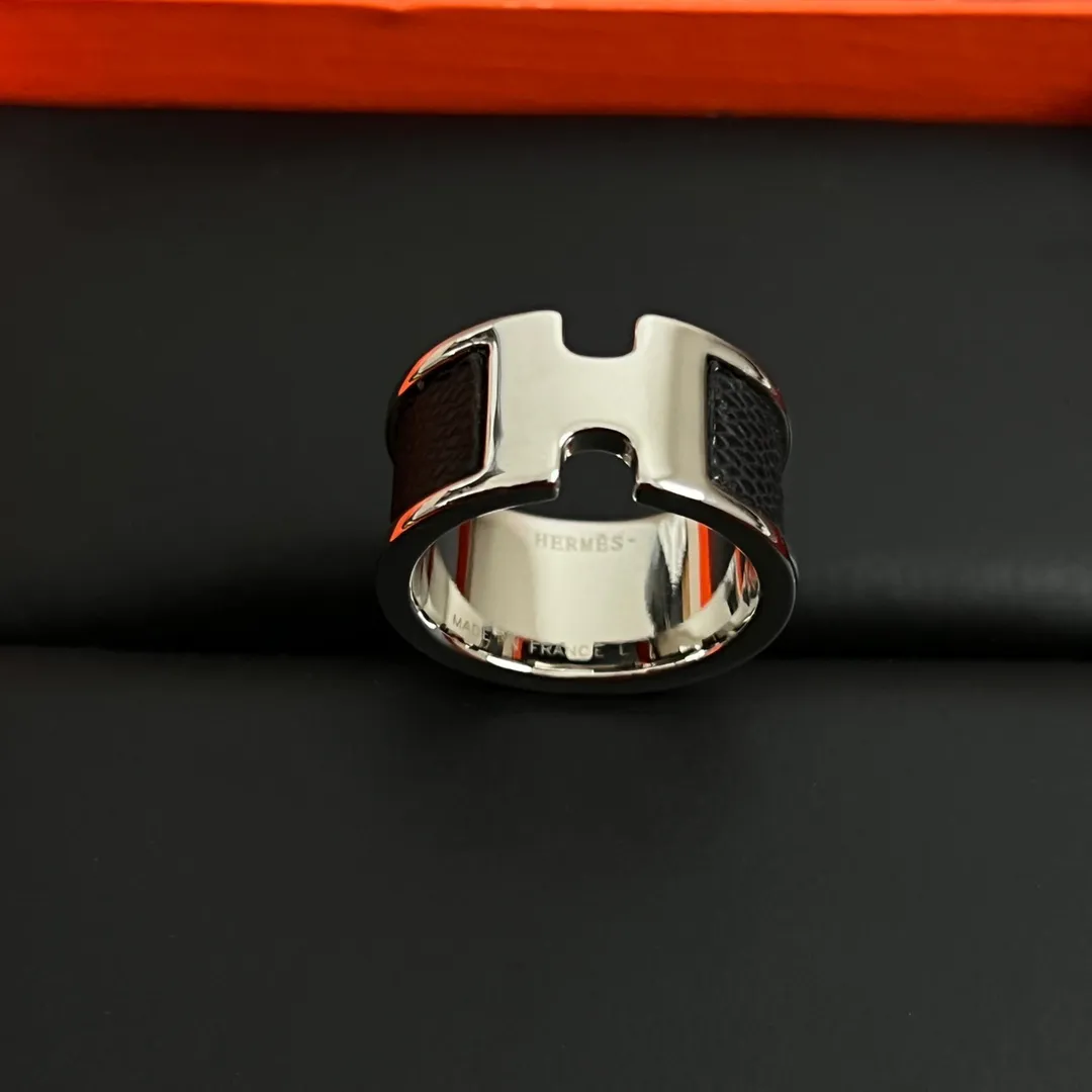 Hermes Reversible Leather Strap Ring — image 5