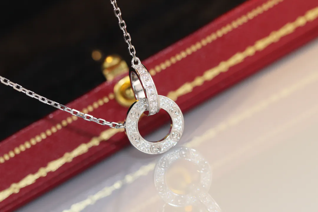 Cartier Love Diamond-Paved Necklace — image 2