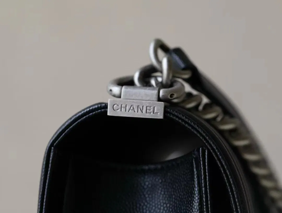 BOY CHANEL SHOULDER BAG Cow Leather — image 4