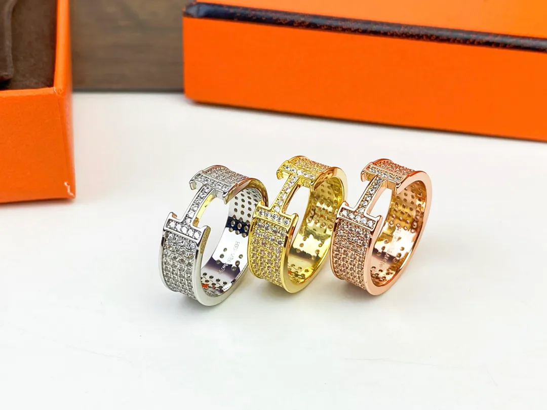 Hermes H Diamond Ring — image 5