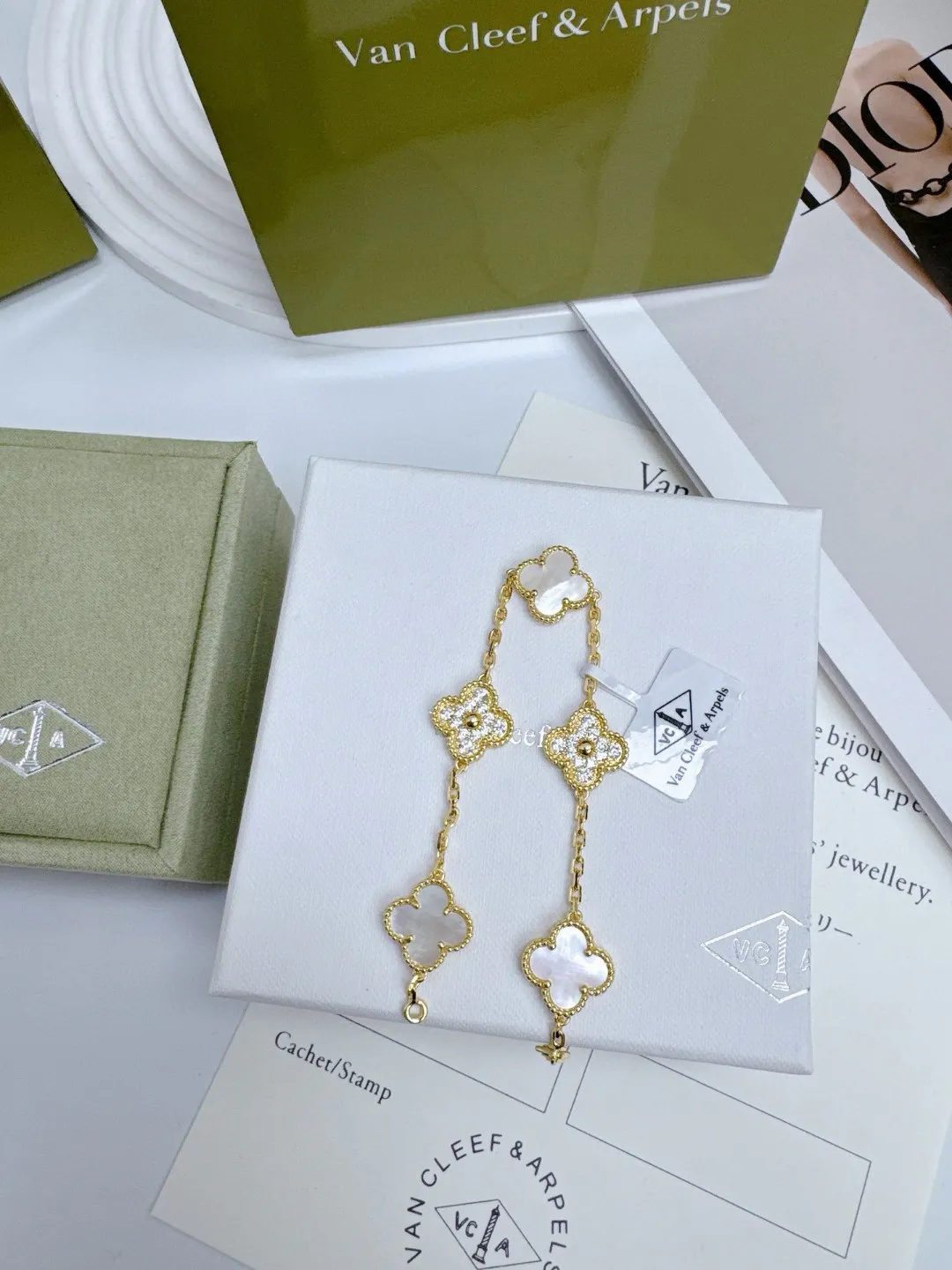 Van Cleef Vintage Alhambra Bracelet — image 5