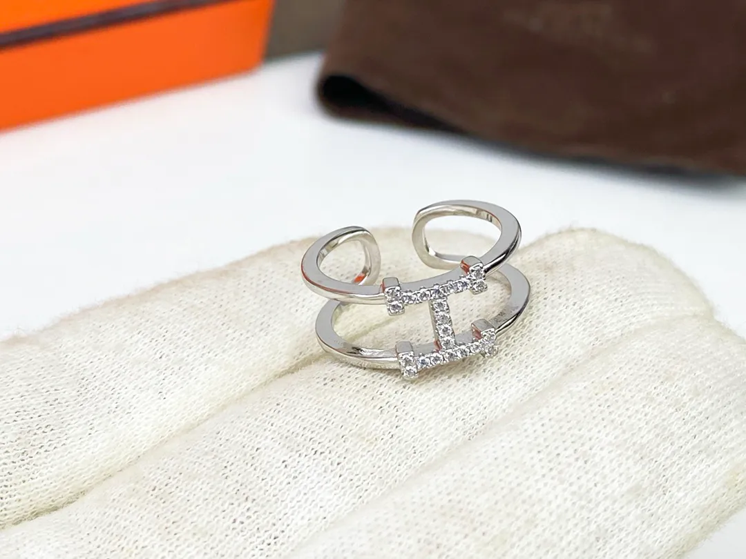Hermes H Diamond Ring — image 6