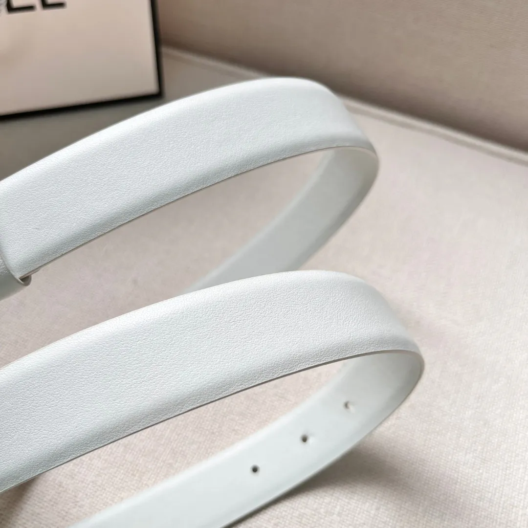Chanel CC logo leather belt — image 4
