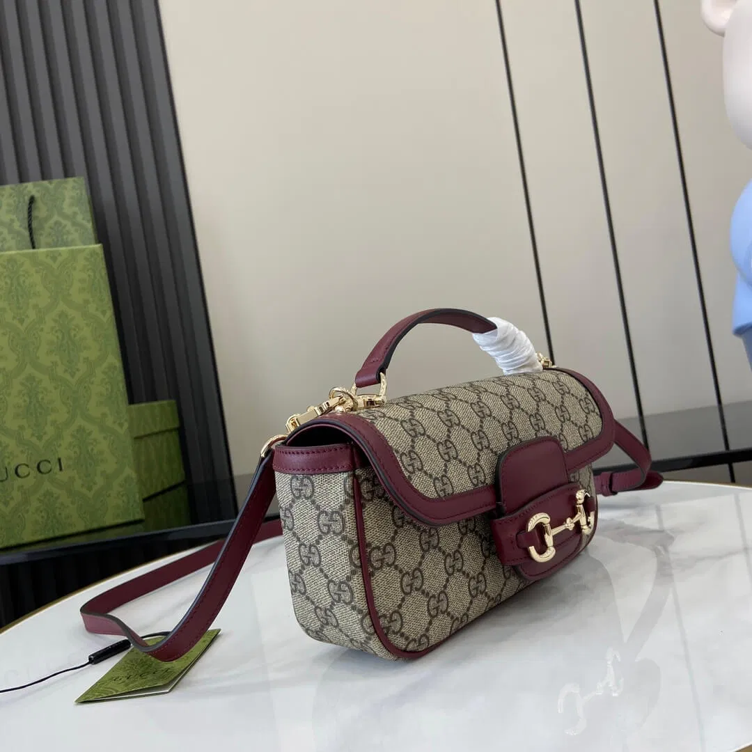 Gucci Horsebit 1955 Soft small top handle bag — image 2
