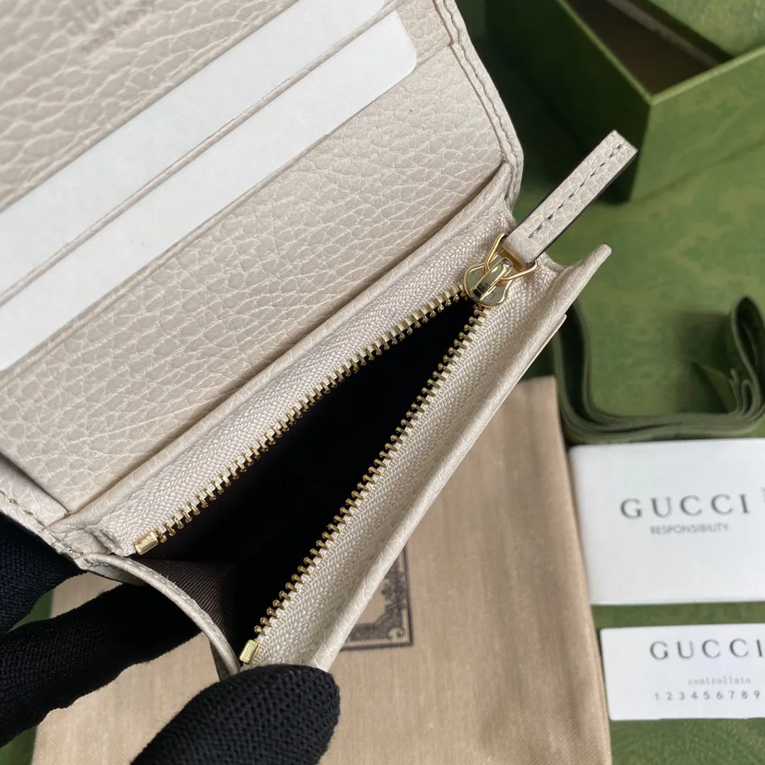 GG Marmont Wallet In White — image 9