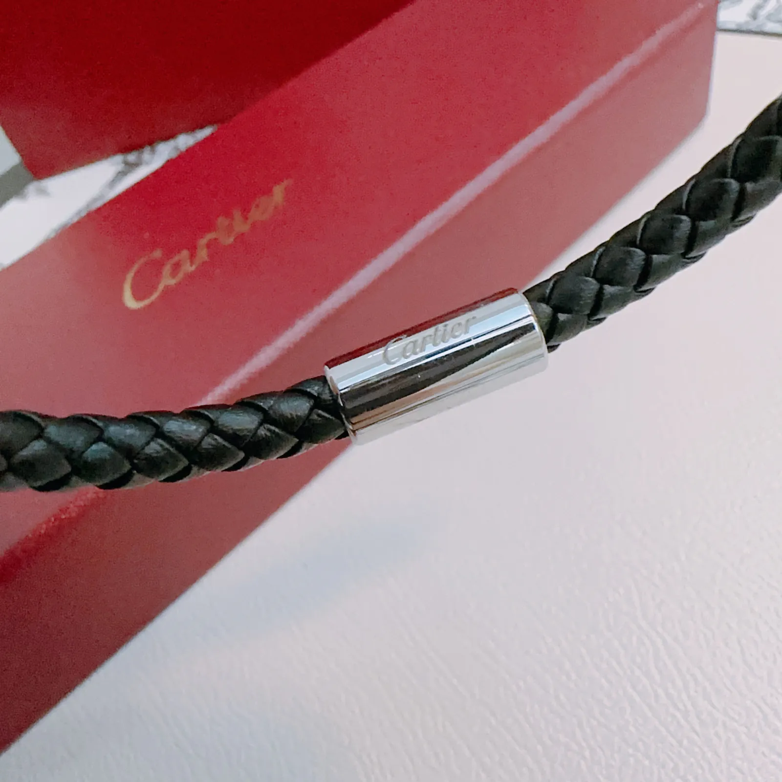 Cartier Stainless Steel Nail Bracelet — image 3